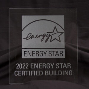 EPA Etched-look Acrylic Plaque, 2022, for buildings KIT