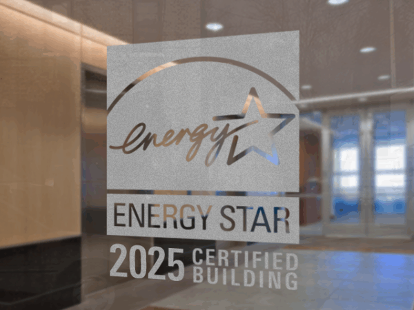 EPA Etched Window Decal 2025 for Buildings