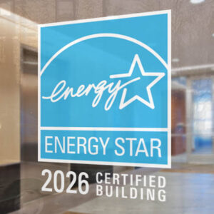 EPA Blue/White Window Decal 2026, for buildings KIT