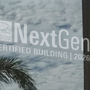 EPA Next Gen Etched Window Decal 2026, for buildings KIT