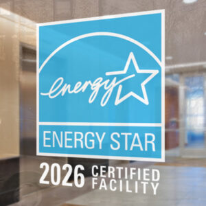 EPA Blue/White Window Decal 2026, for facilities KIT